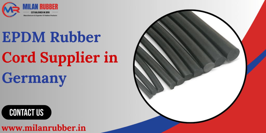 EPDM Rubber Cord Supplier in Germany