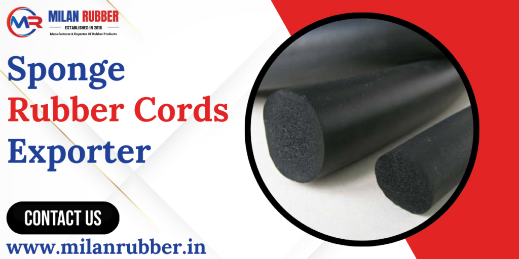 Sponge Rubber Cords Exporter