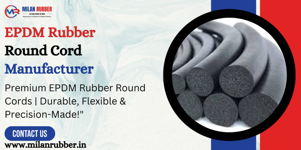 EPDM Rubber Round Cord Manufacturer