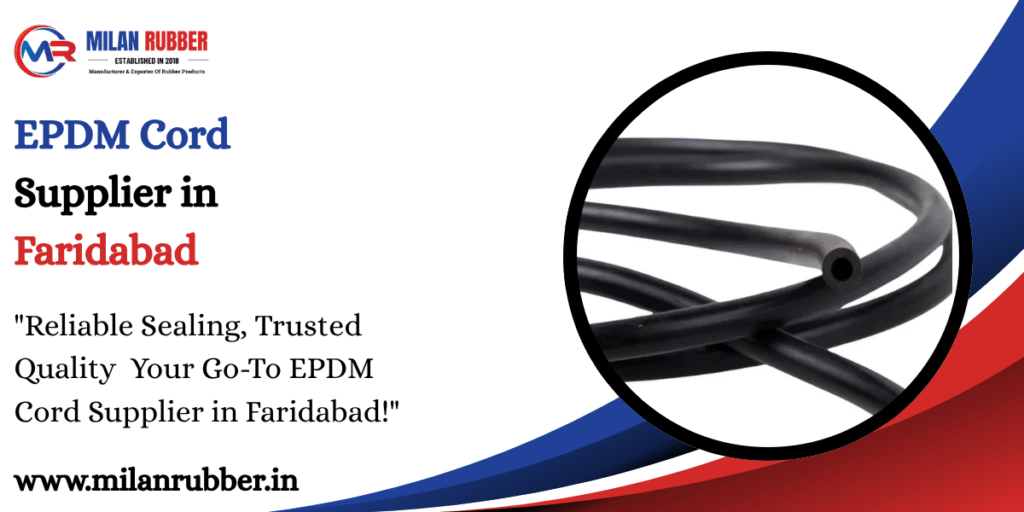 EPDM Cord Supplier in Faridabad