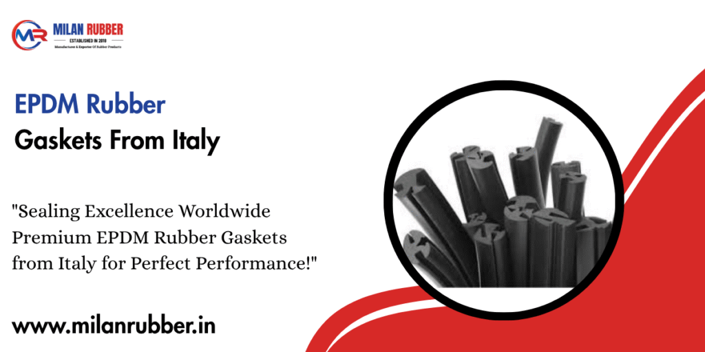 EPDM Rubber Gaskets From Italy