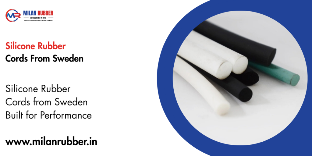 Silicone Rubber Cords From Sweden
