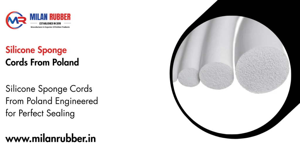 Silicone Sponge Cords From Poland